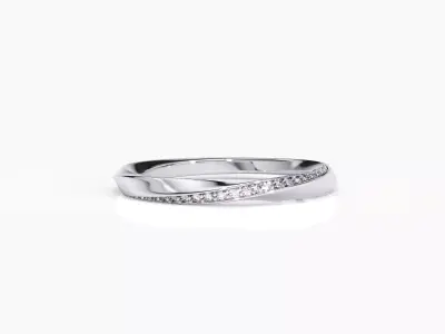 My 016 Wedding band ring 3D print model