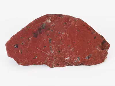 Small Red Stone PBR Low-poly 3D model