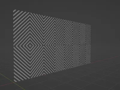 Wall wood set2 V03 3D model