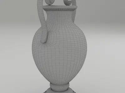 Vase 03 3D model purchase