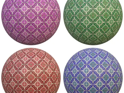 tile patterned 165-seamless-4k-pbr  Texture