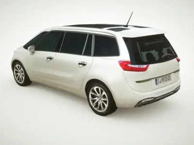 Generic VAN v2 Low-poly 3D model