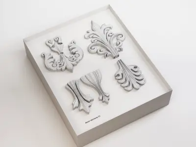 Historical Elements - Decorative Elements 3D model