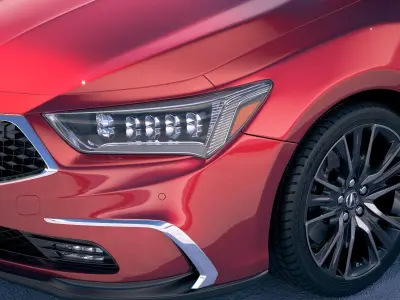 Acura RLX 2018 3D model