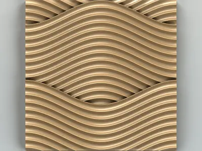 Wall panel 013 3D model
