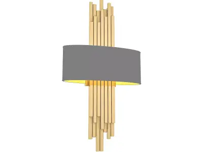 3D classic sconce 02 Low-poly 3D model