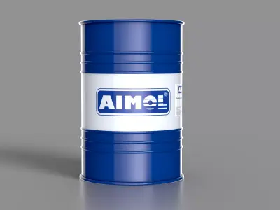 Realistic Aimol Barrel 3D Model Low-poly 3D model