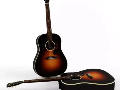 GIBSON J-45 3D model