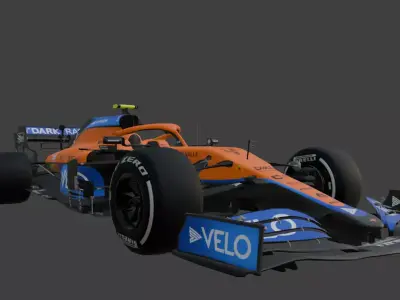 McLaren F1 2021 3D model