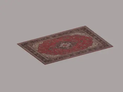 Antique Carpet 3D model