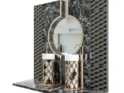 LUXURY - Wash Basin 09 3D model