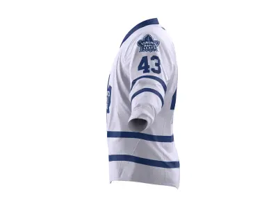 Hockey Jersey Toronto Maple Leafs 3D model