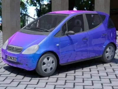 Car paint shader mental ray 3 5 3dsmax 9 Texture