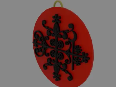 Papa Legba 1 Voodoo Symbol 3D model