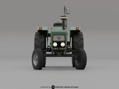 Cirta 6807 Tractor 3D Model 3D model