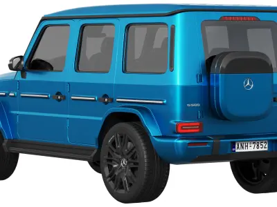 Mercedes-Benz G580 with EQ Technology 3D model
