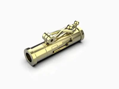 Jewelery lock 3D print model