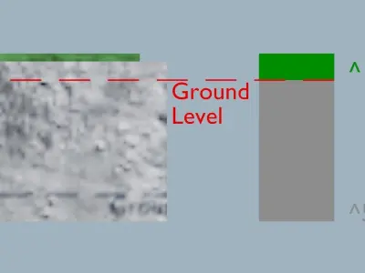 Football Soccer Stadium Field Low-poly 3D model