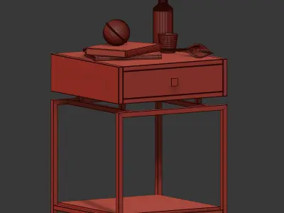Bedside table Myimagination lab  3D model