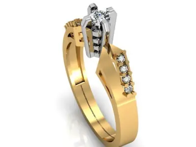 Bridal ring 3D print model