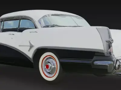 Buick Special 2 Door Sedan 1957 3D model 3D print model 3D print model