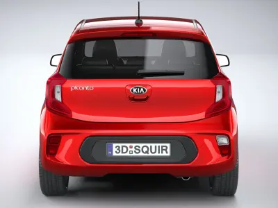 Kia Picanto 2021 3D model