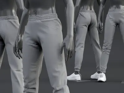Nike Womens Pants 3D model