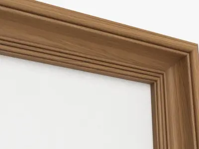 Frame landscape with picture 01 3D model