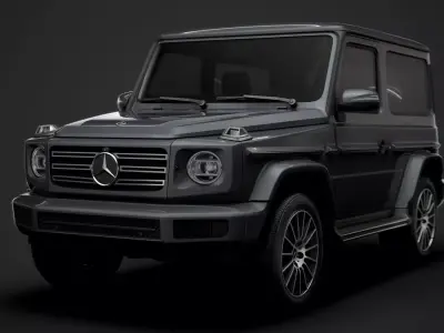 Mercedes Benz G 550 3 door W463 2020 3D model