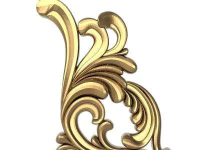  decorative pattern ready for 3D printing 3D print model