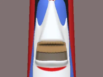 The Falconcar of Blue Falcon and Dynomutt 3D print model