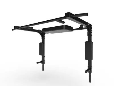 WM Pull Up Bar M01 Low-poly 3D model