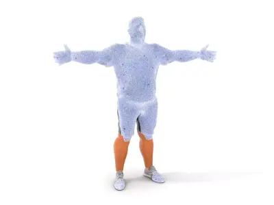 Casual Male Character model pack Low-poly 3D model