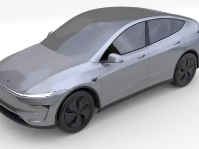 Tesla Model Y 2025  3D model