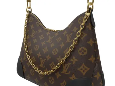 LV Boulogne Hand Bag Low-poly 3D model