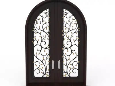 Luxury Entrance Door  3D model