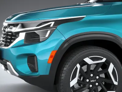 Kia Seltos USA 2024 3D model