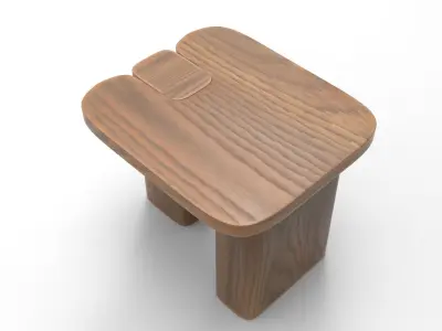 Hewy Coffee Table Low-poly 3D model
