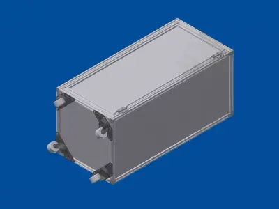 ALUMINIUM BOX 3D print model