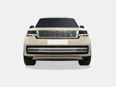 Land Rover Range Rover 2022 Low-poly 3D model