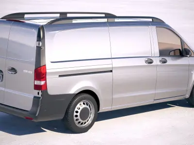 Mercedes Vito Long 2018 3D model
