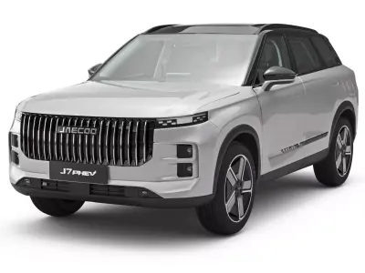 2025 Jaecoo J7 SHS with Interior 3D model