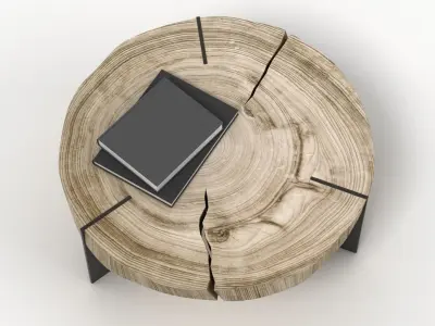 TOC Side Table 3D model