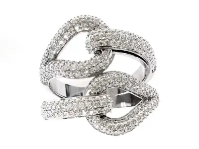 fancy ring 3D print model