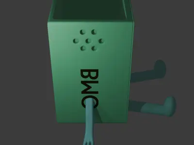 BMO Pen Holder 3D print model
