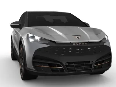 Cupra Tavascan 2024 Low-poly 3D model