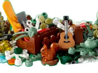 TwindBricks3D - 40610 Winter Fun VIP Add-On Pack 3D print model