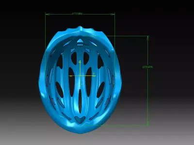  bicycle hat 3D print model