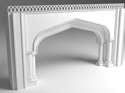 Indian Entry Gate 3D model