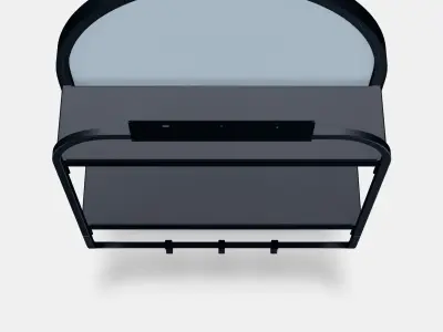 LINDBYN Mirror with storage 3D model